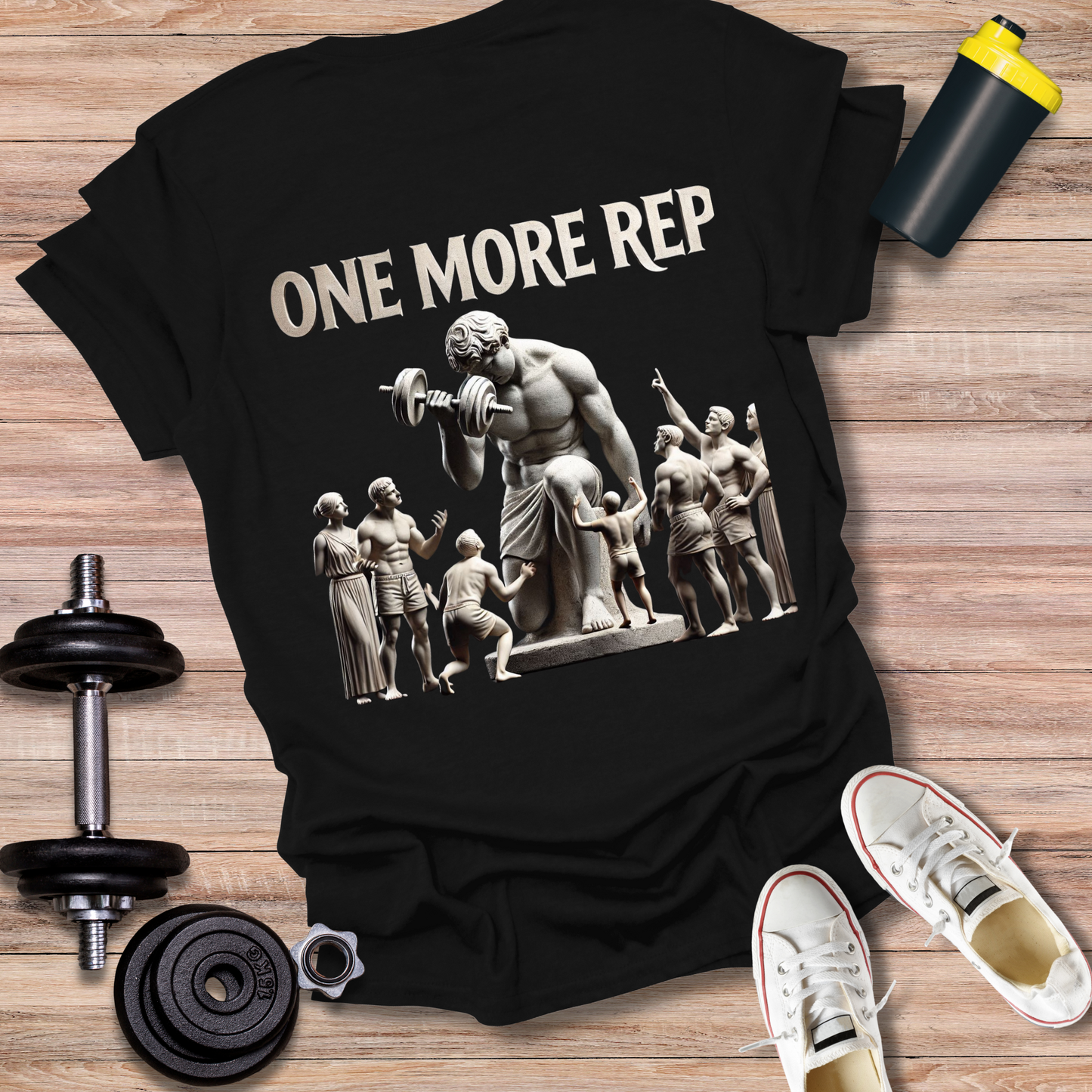 StoicLift Unisex Softstyle T-Shirt – "One more rep."