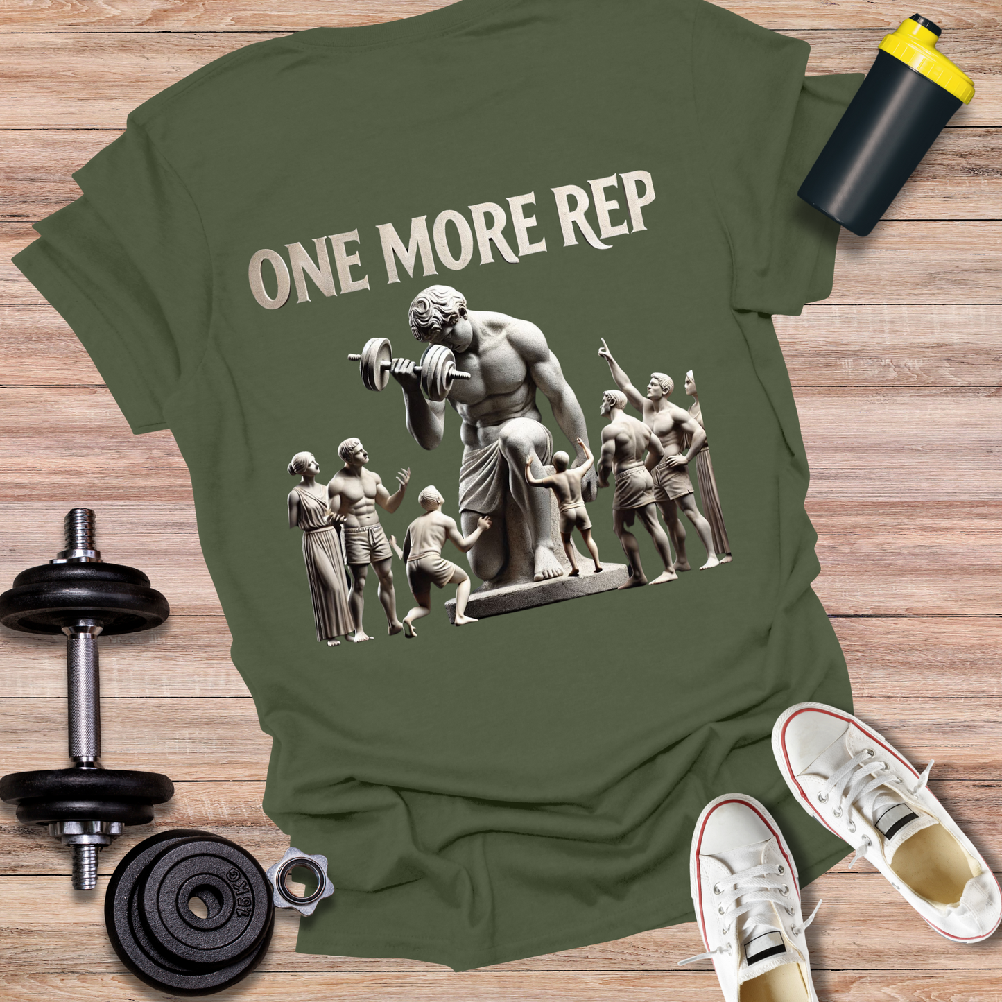 StoicLift Unisex Softstyle T-Shirt – "One more rep."