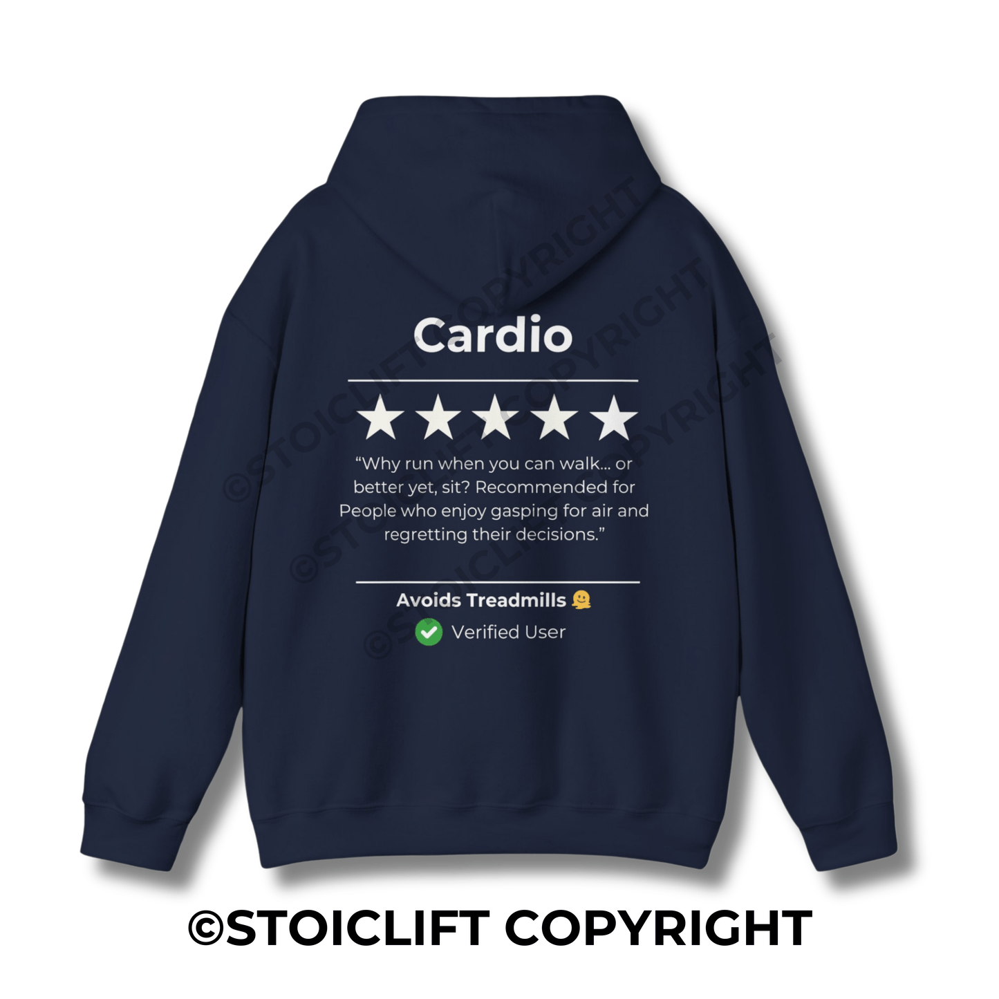 StoicLift Heavy Blend Hoodie - "Cardio"