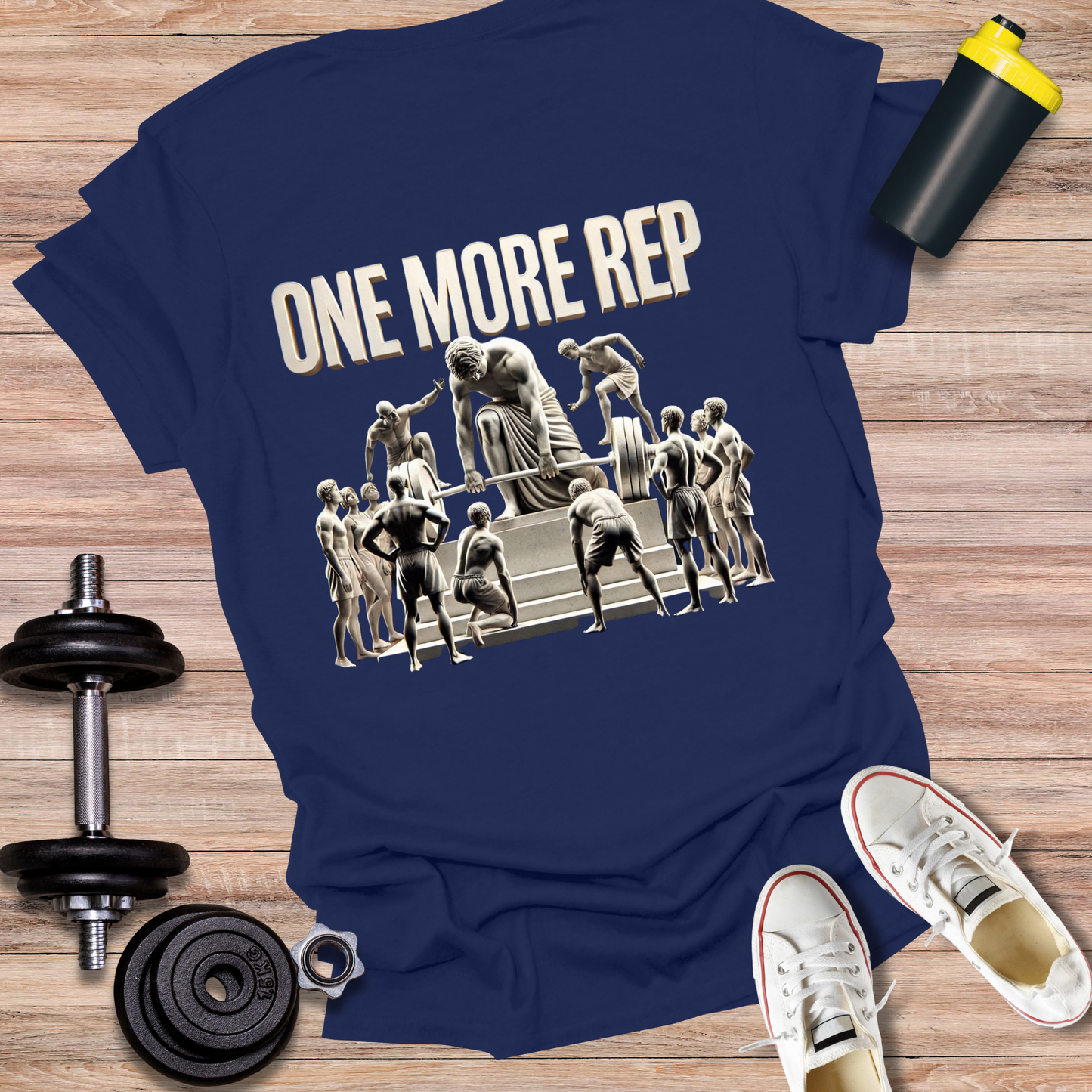 StoicLift Unisex Softstyle T-Shirt – "One more rep."
