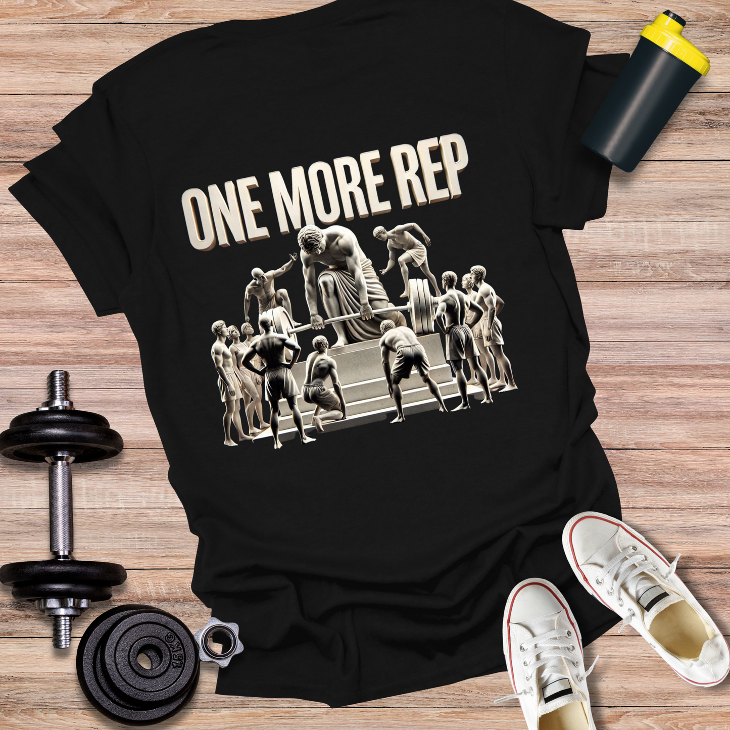StoicLift Unisex Softstyle T-Shirt – "One more rep."