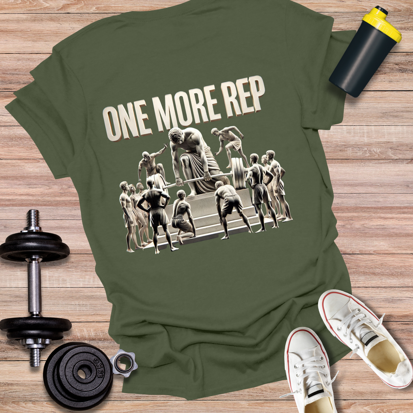 StoicLift Unisex Softstyle T-Shirt – "One more rep."