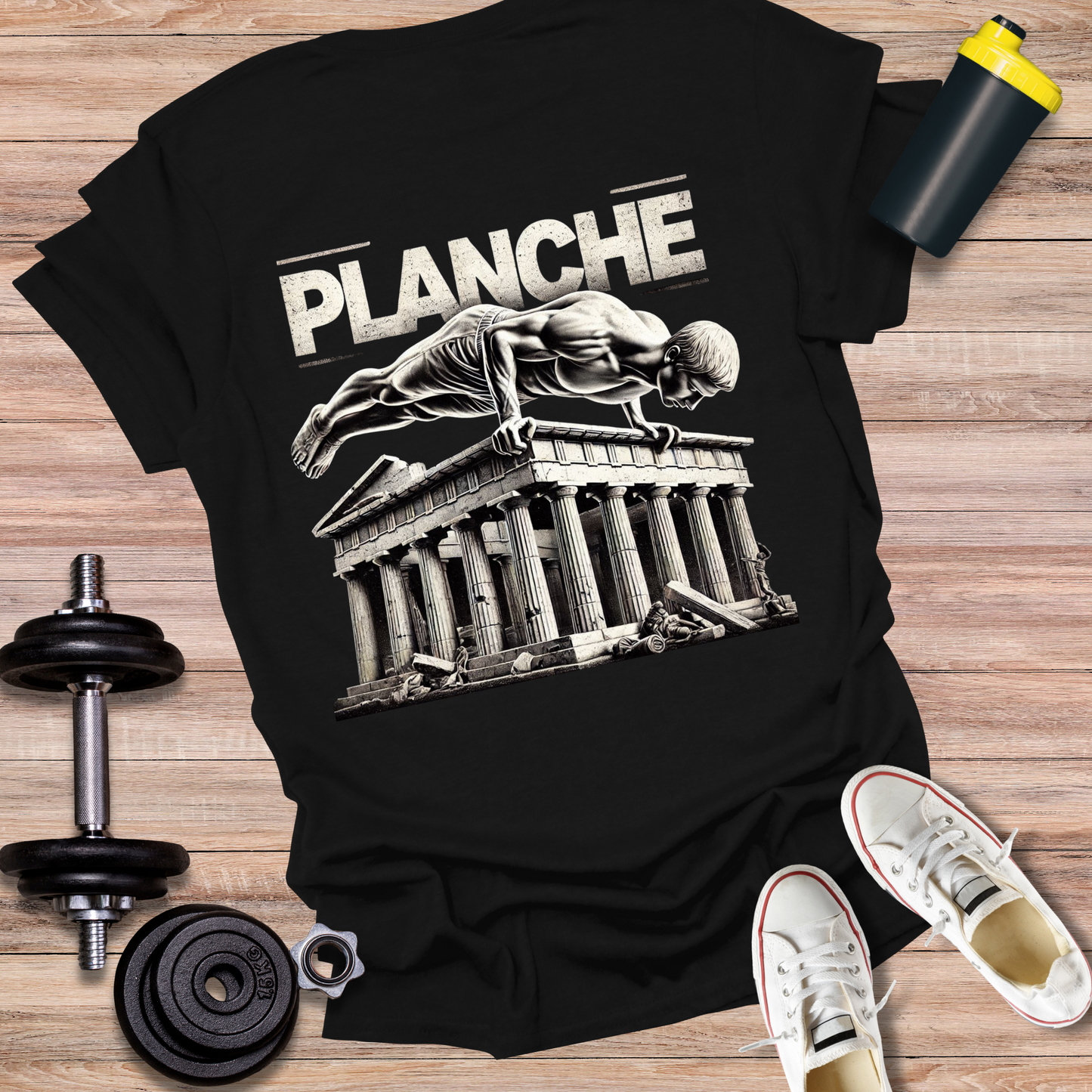 StoicLift Unisex Softstyle T-Shirt – "PLANCHE."