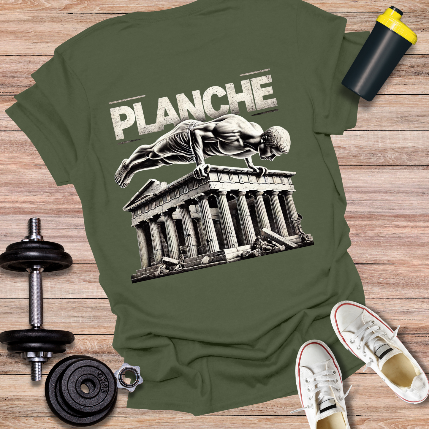 StoicLift Unisex Softstyle T-Shirt – "PLANCHE."