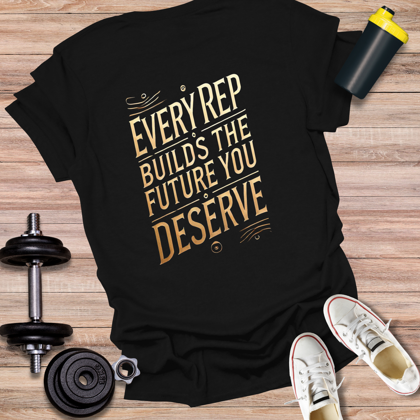 StoicLift Unisex Softstyle T-Shirt – "Every rep builds the future you deserve."