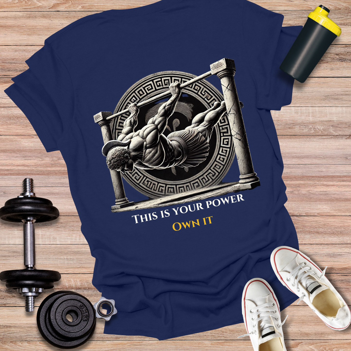 StoicLift Unisex Softstyle T-Shirt – "This is your power. Own it."