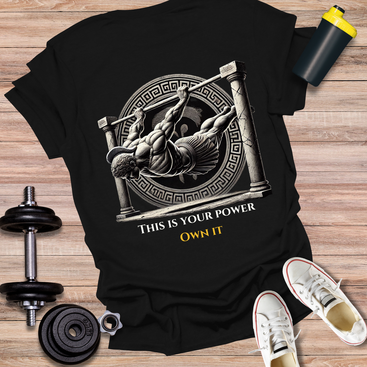 StoicLift Unisex Softstyle T-Shirt – "This is your power. Own it."