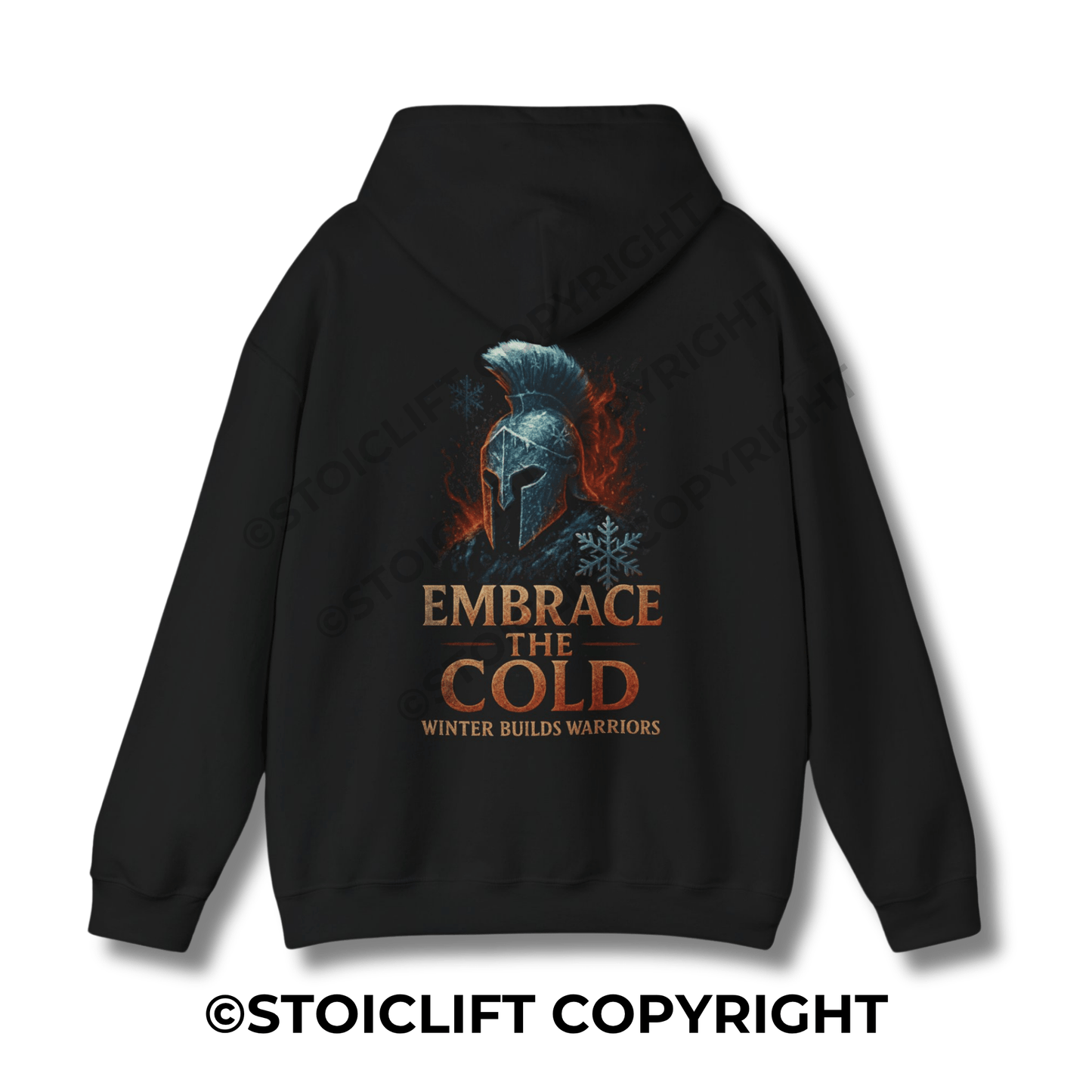 StoicLift Heavy Blend Hoodie - "Embrace the cold."