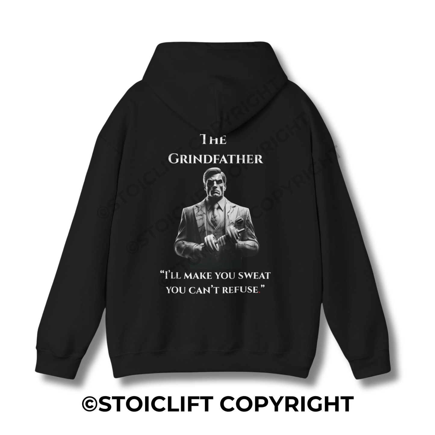 StoicLift Heavy Blend Hoodie - "The Grindfather"
