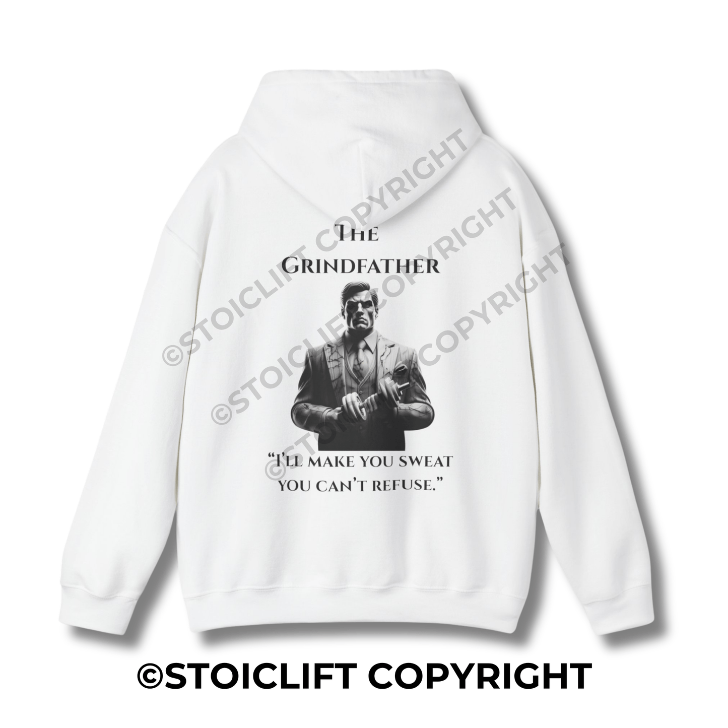 StoicLift Heavy Blend Hoodie - "The Grindfather"