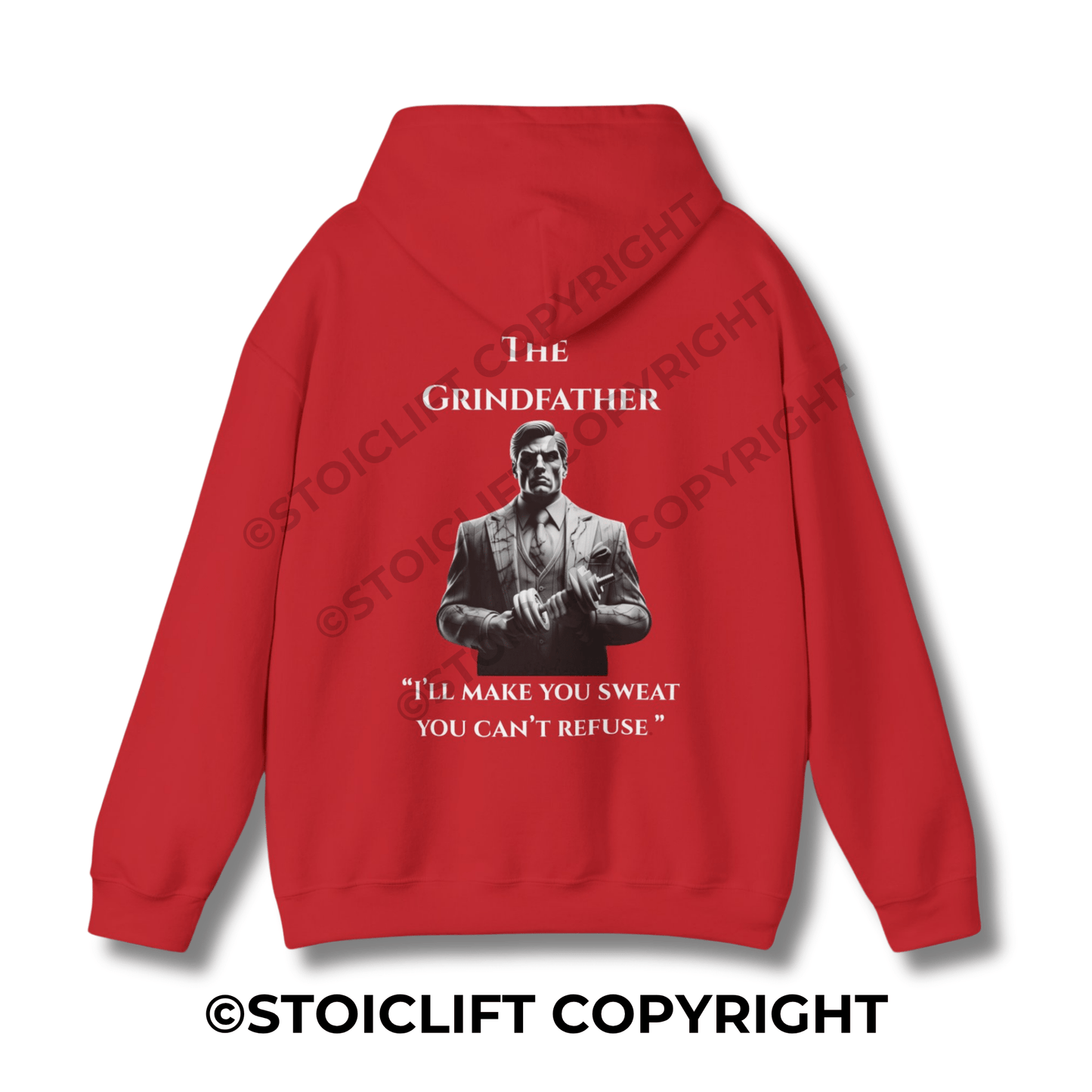 StoicLift Heavy Blend Hoodie - "The Grindfather"