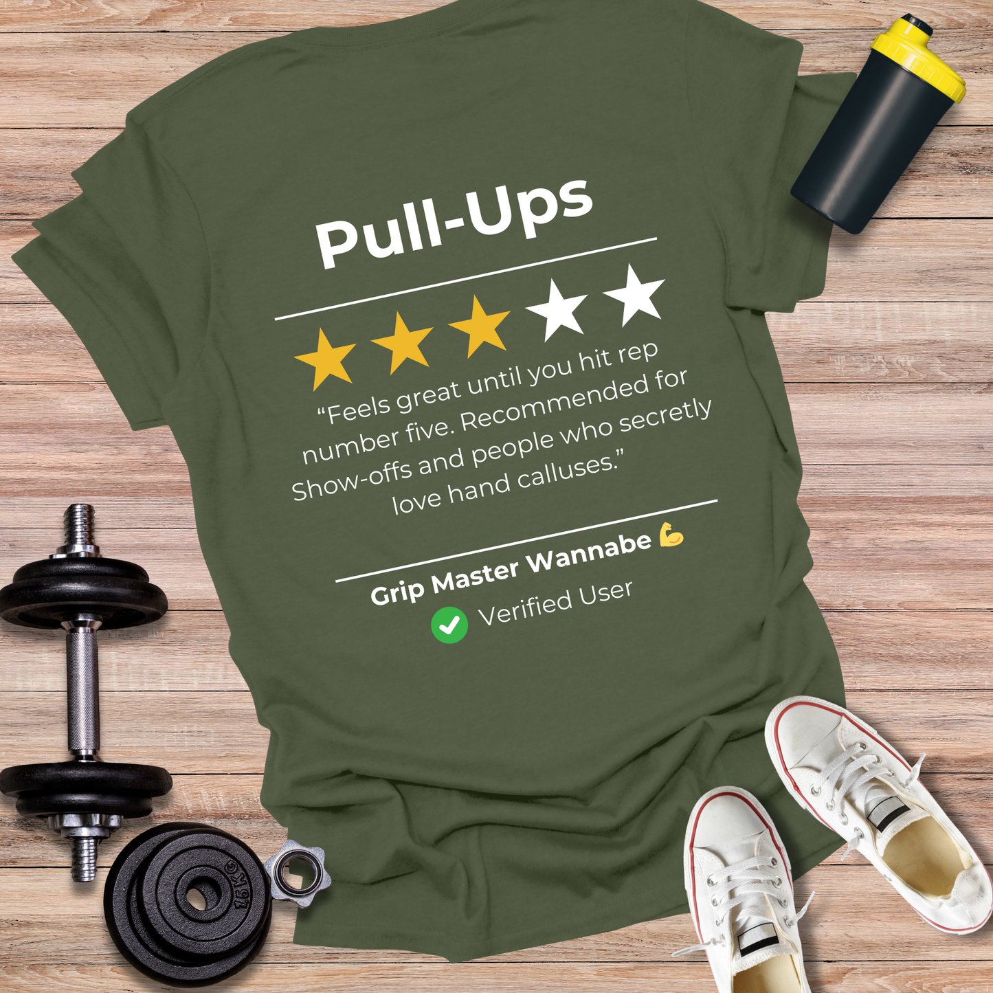 StoicLift Unisex Softstyle T-Shirt – "Pull-Ups"
