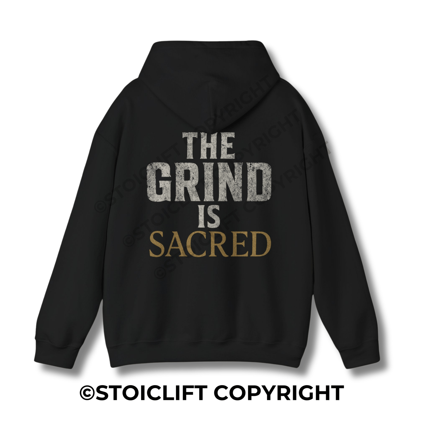 StoicLift Heavy Blend Hoodie - "The grind is sacred."