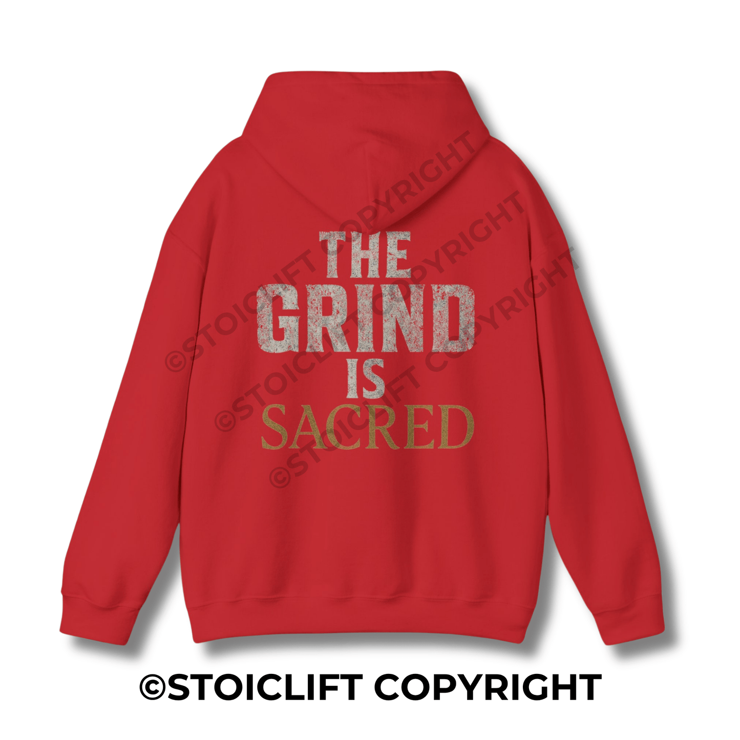 StoicLift Heavy Blend Hoodie - "The grind is sacred."