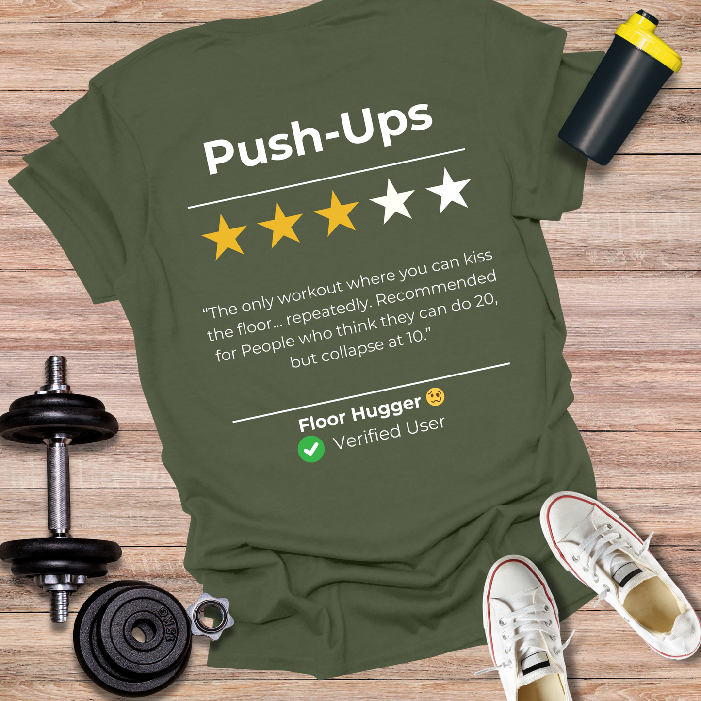 StoicLift Unisex Softstyle T-Shirt – "Push-Ups"
