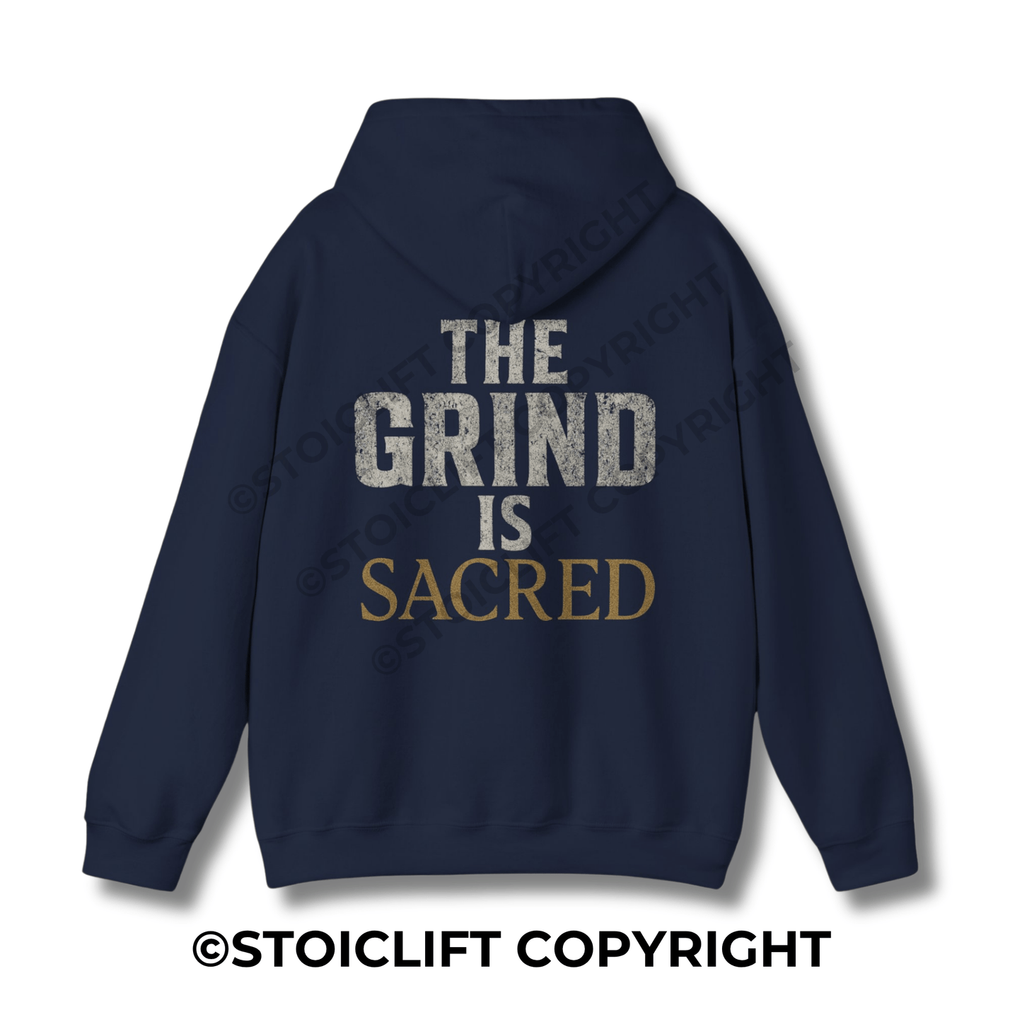 StoicLift Heavy Blend Hoodie - "The grind is sacred."
