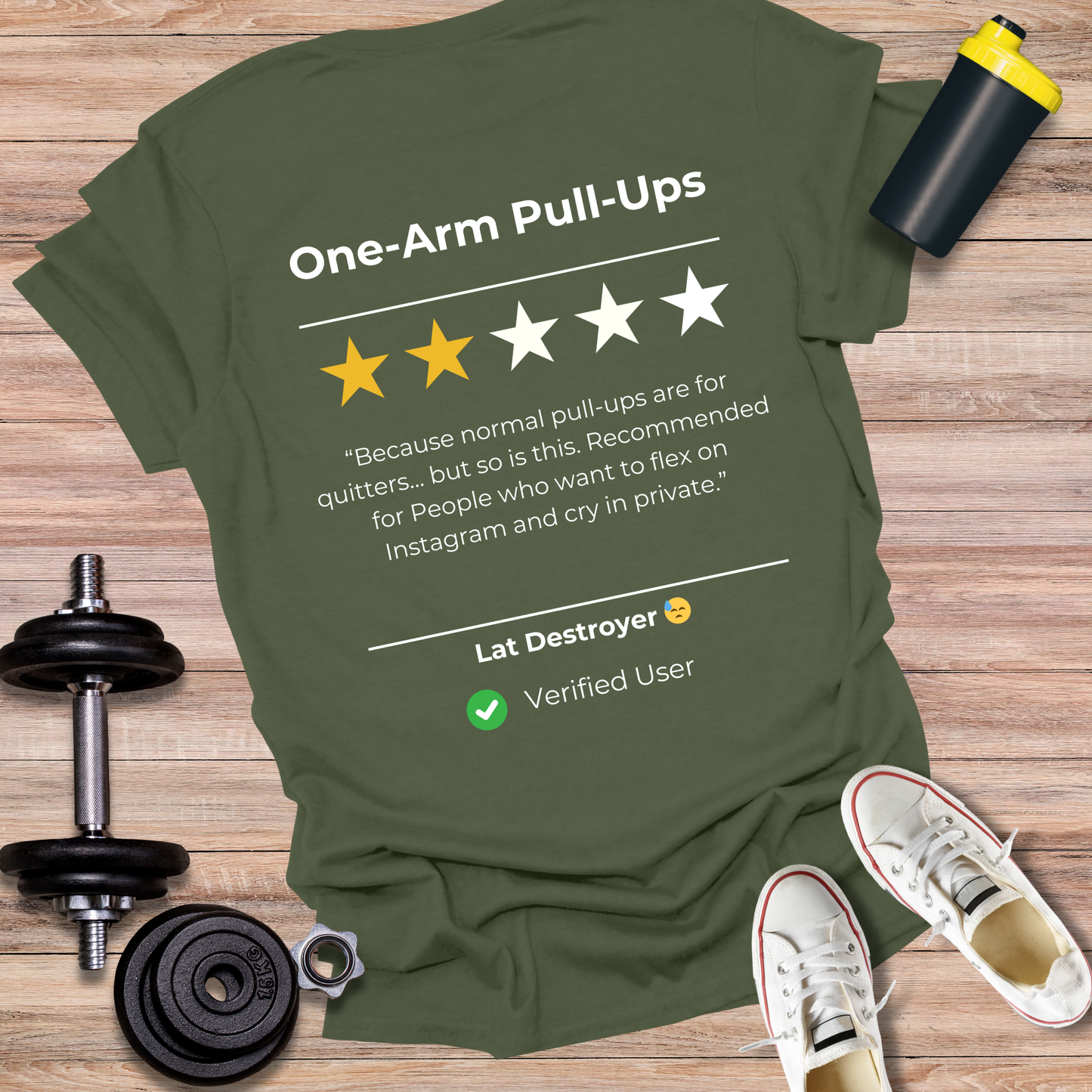 StoicLift Unisex Softstyle T-Shirt – "One-Arm Pull-Ups"