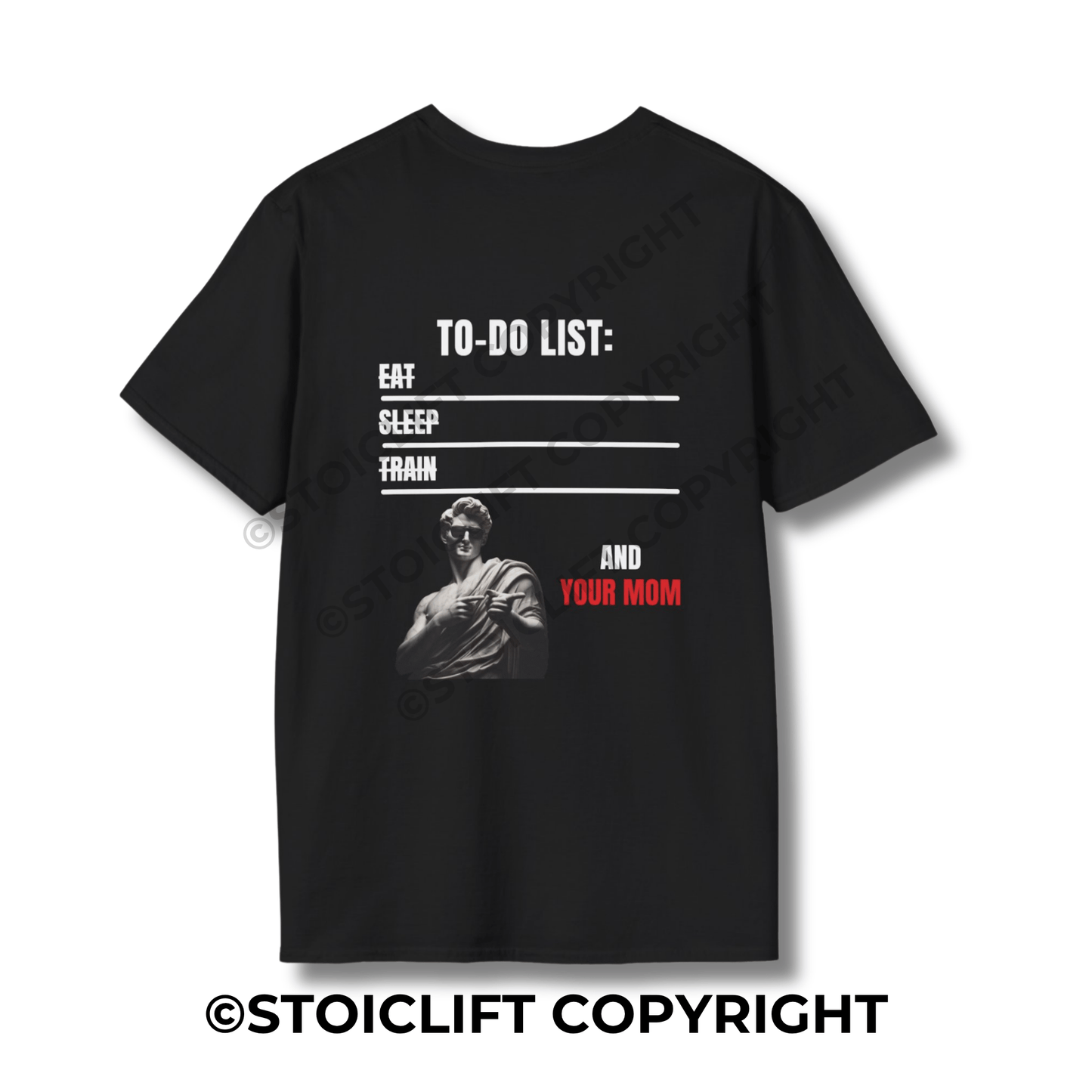 StoicLift Unisex Softstyle T-Shirt – "To-Do List"