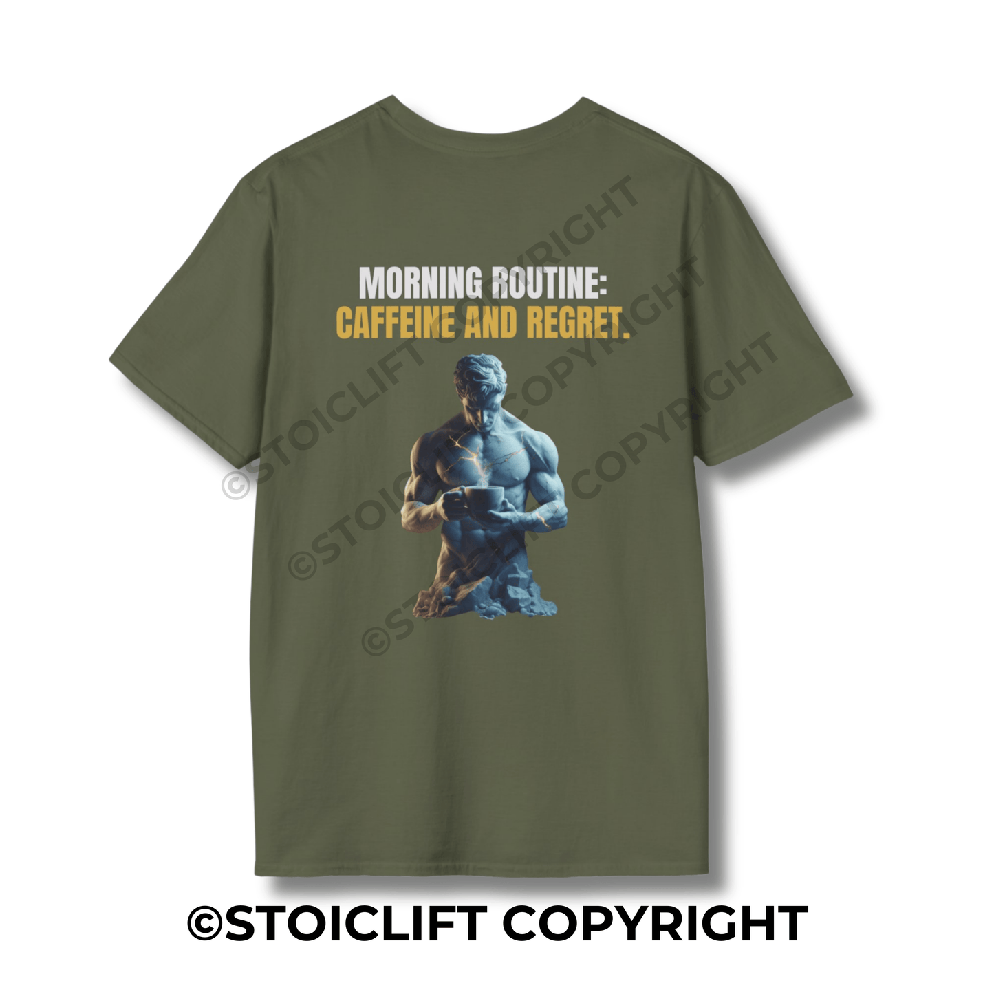 "MORNING ROUTINE" - T-Shirt