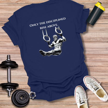 StoicLift Unisex Softstyle T-Shirt – "Only the disciplined rise above."