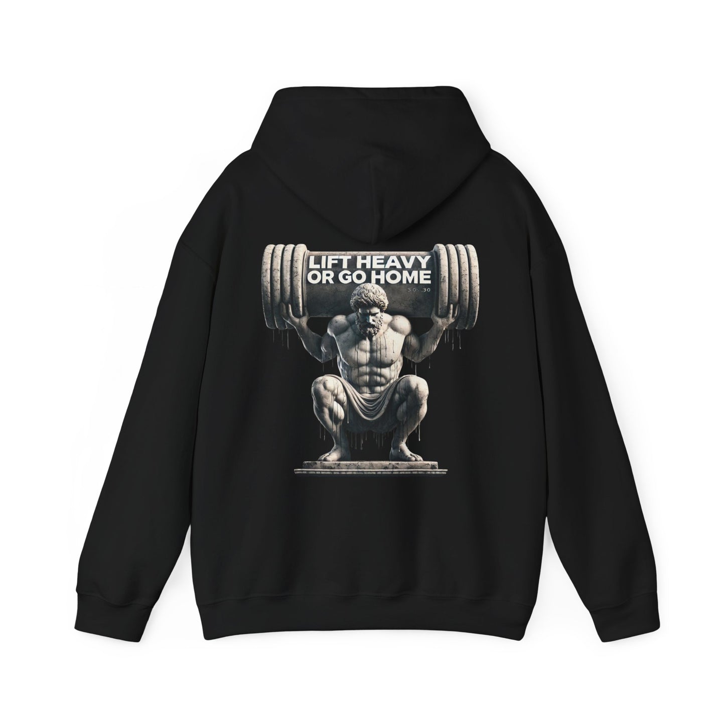 StoicLift Heavy Blend Hoodie - "Lift heavy or go home."