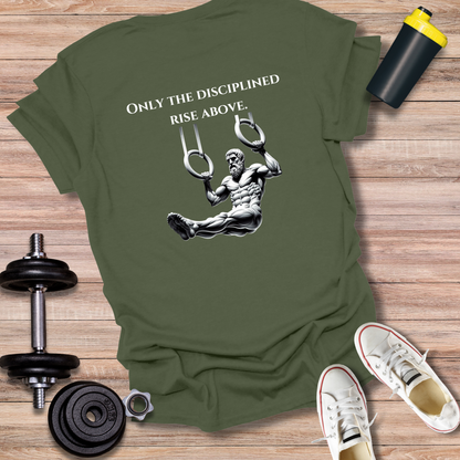 StoicLift Unisex Softstyle T-Shirt – "Only the disciplined rise above."