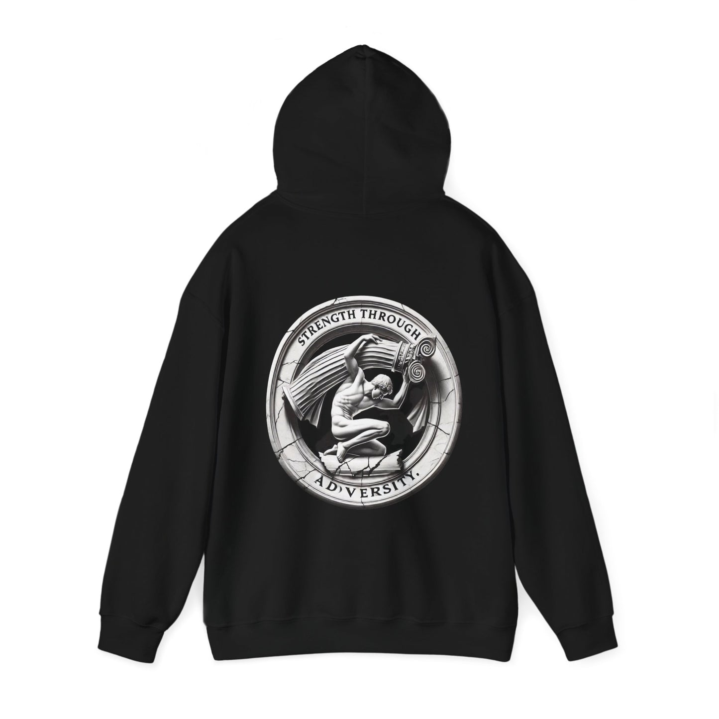 StoicLift Heavy Blend Hoodie - "Strength through adversity."