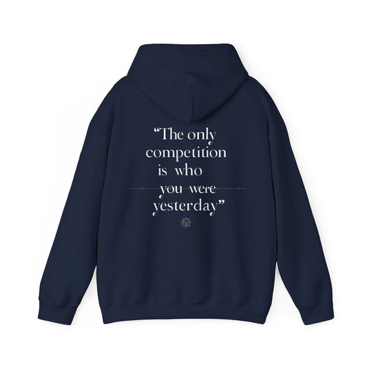 StoicLift Heavy Blend Hoodie - "The only competition is who you were yesterday."