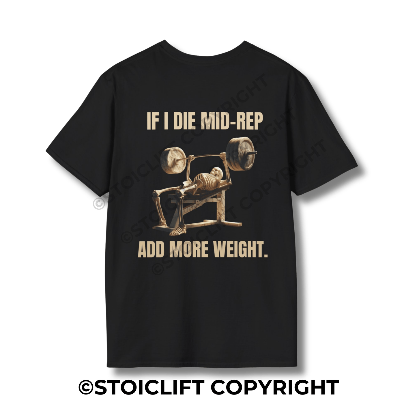 " MID-REP DOOM BENCH PRESS" - T-Shirt
