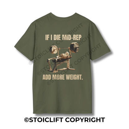 " MID-REP DOOM BENCH PRESS" - T-Shirt