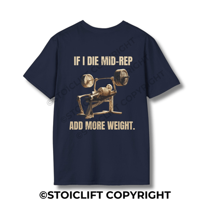 " MID-REP DOOM BENCH PRESS" - T-Shirt
