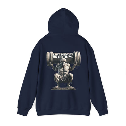 StoicLift Heavy Blend Hoodie - "Lift heavy or go home."