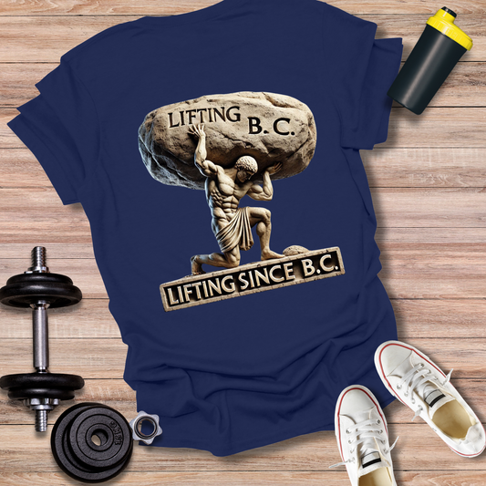 StoicLift Unisex Softstyle T-Shirt – "Lifting since B.C."