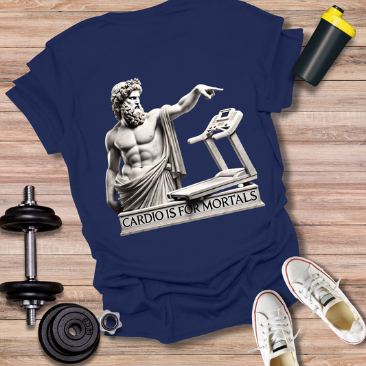 StoicLift Unisex Softstyle T-Shirt – "Cardio is for mortals."