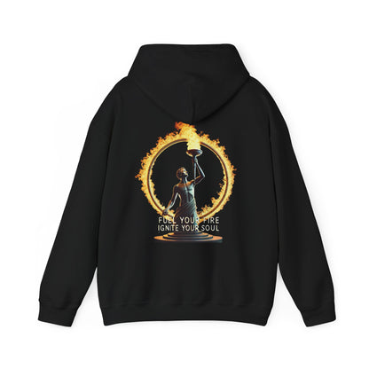 StoicLift Heavy Blend Hoodie - "Fuel your fire, ignite your soul."