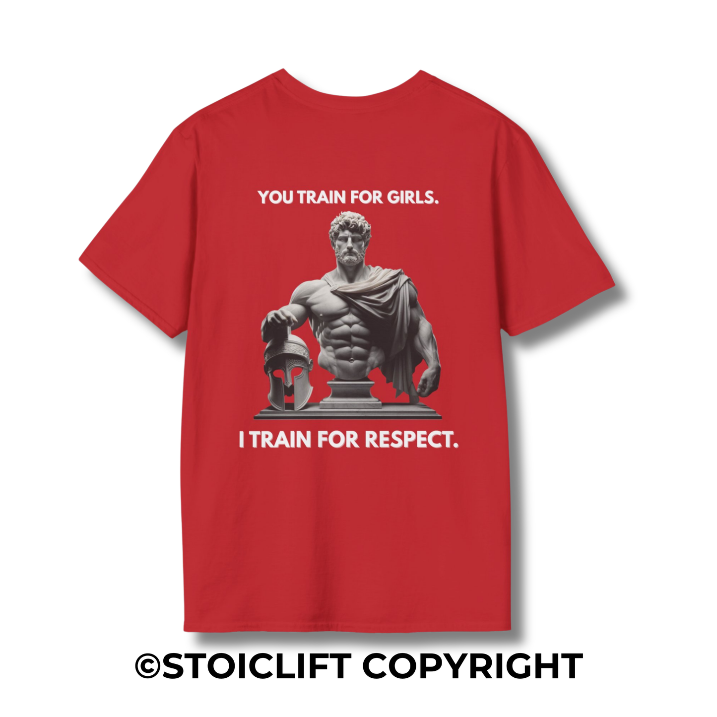"I TRAIN FOR RESPECT." – Regular Fit Tee