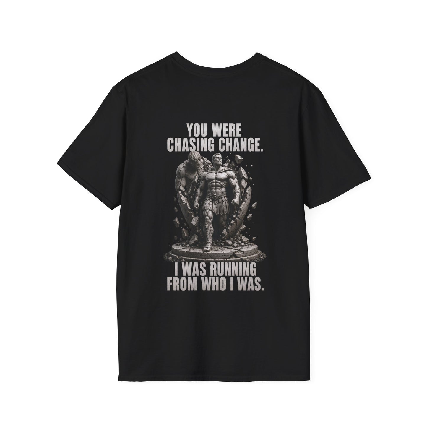"Running From Who I Was" – Regular Fit Tee
