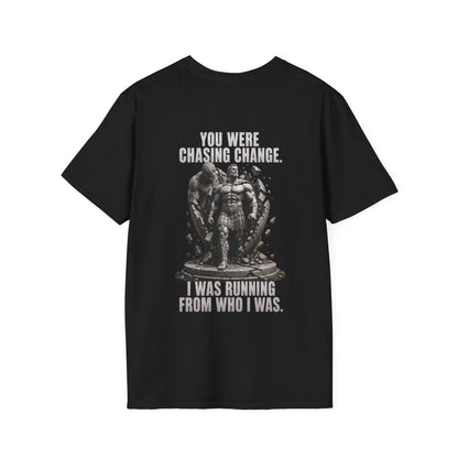 "Running From Who I Was" – Regular Fit Tee