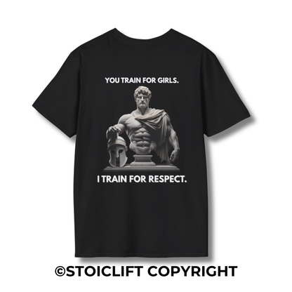 "I TRAIN FOR RESPECT." – Regular Fit Tee