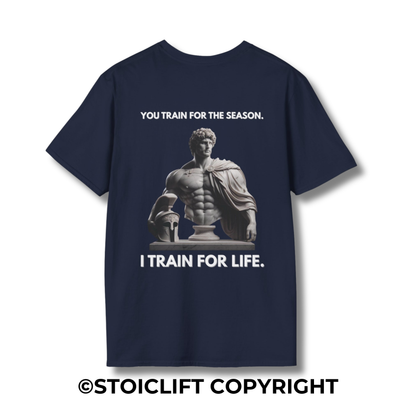 "I TRAIN FOR LIFE." – Regular Fit Tee