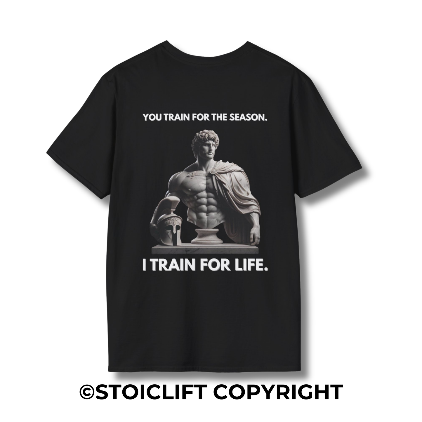 "I TRAIN FOR LIFE." – Regular Fit Tee