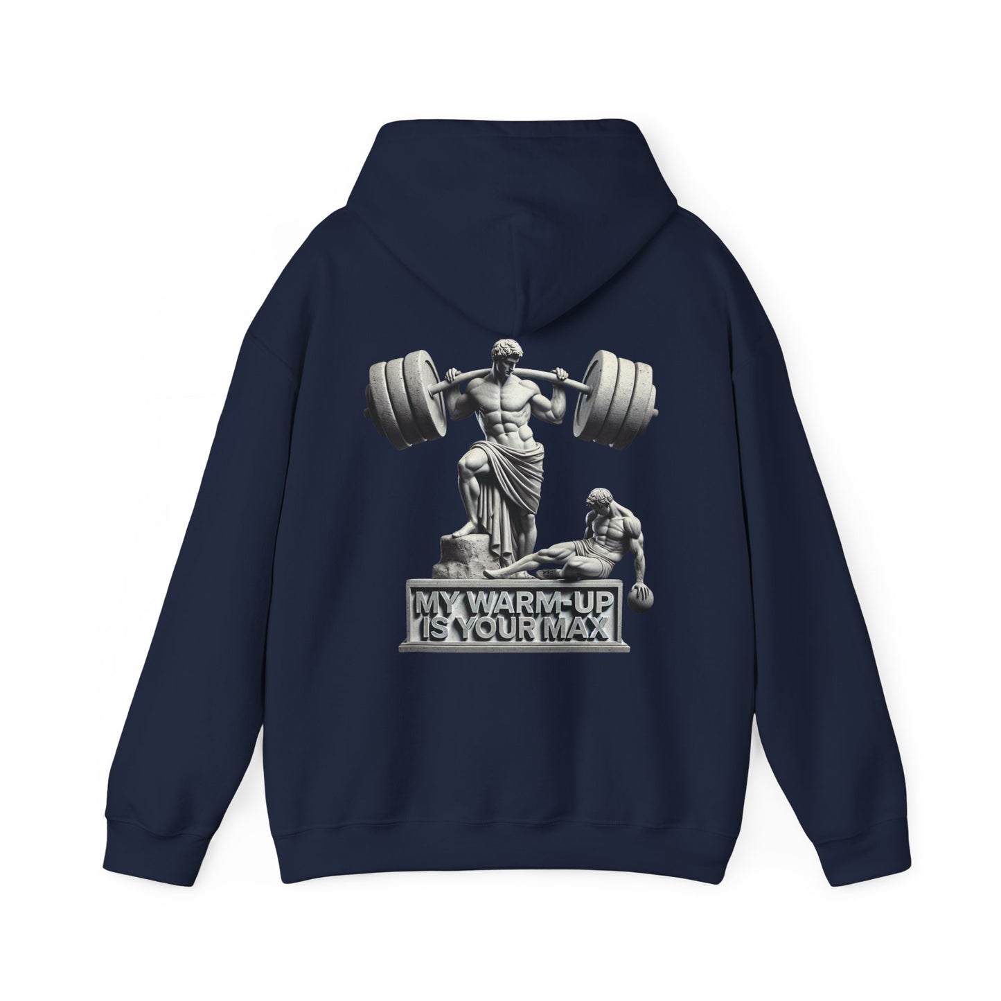 StoicLift Heavy Blend Hoodie - "My warm-up is your max."