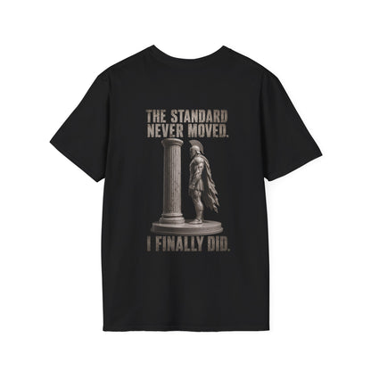 "The Standard Never Moved" – Regular Fit Tee