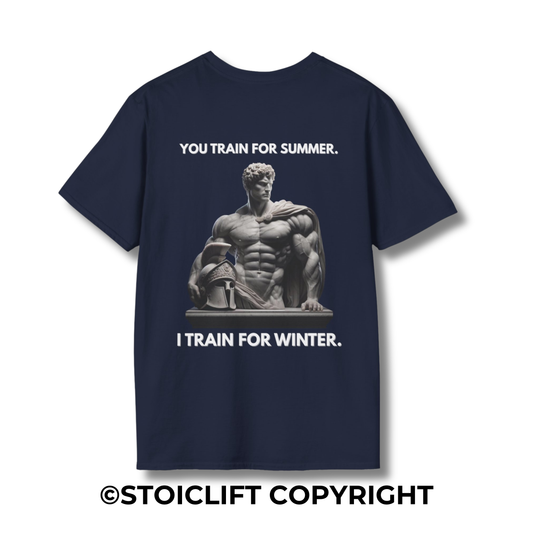 "I TRAIN FOR WINTER." – Regular Fit Tee