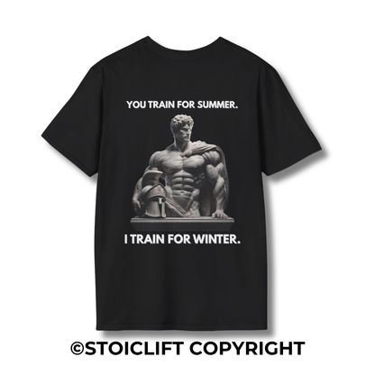 "I TRAIN FOR WINTER." – Regular Fit Tee