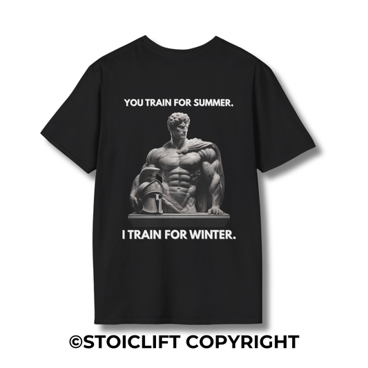 "I TRAIN FOR WINTER." – Regular Fit Tee