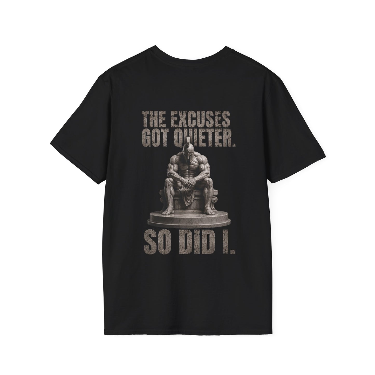 "The Excuses Got Quieter" – Regular Fit Tee