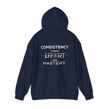 StoicLift Heavy Blend Hoodie - "Consistency turns effort into mastery."