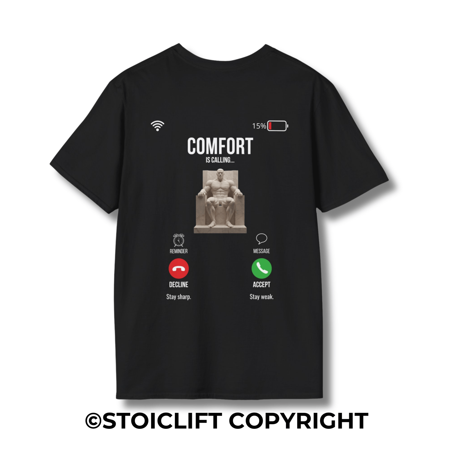 "COMFORT is calling..." – T-Shirt