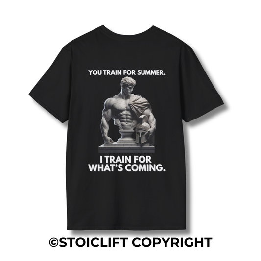 "I TRAIN FOR WHAT’S COMING." – Regular Fit Tee